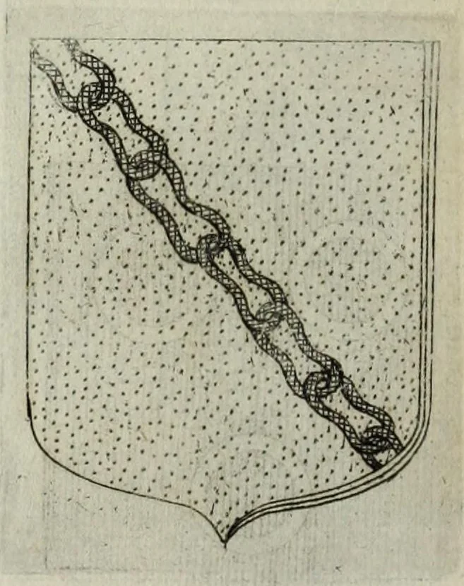 An illustration from Tesserae gentilitiae, 1638, leaf 556