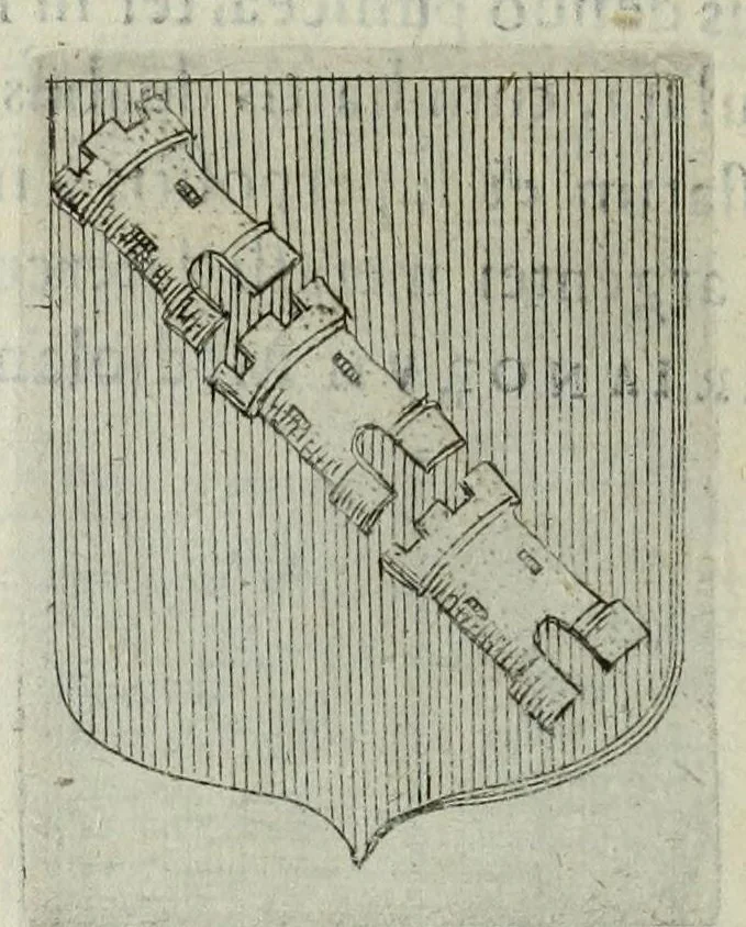 An illustration from Tesserae gentilitiae, 1638, leaf 564