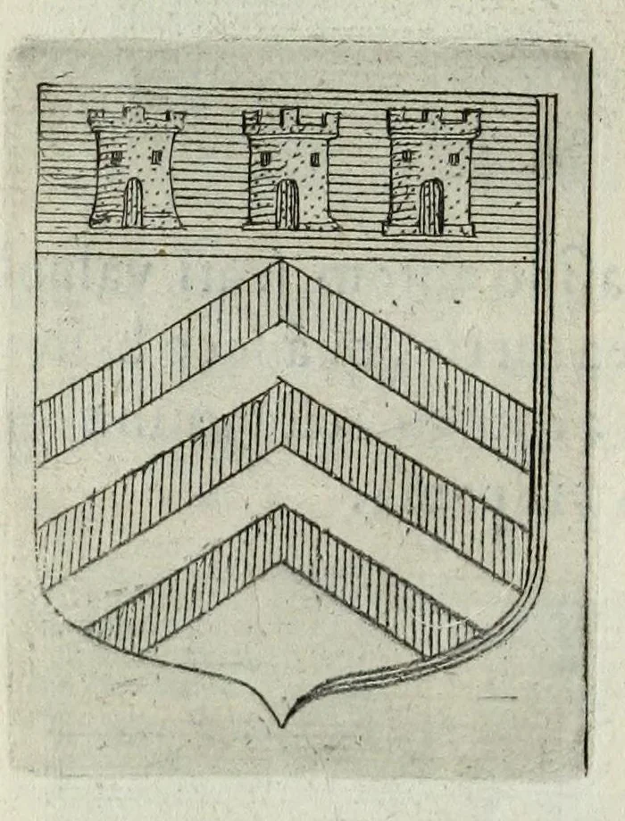 An illustration from Tesserae gentilitiae, 1638, leaf 564