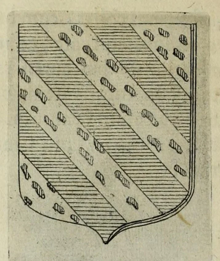An illustration from Tesserae gentilitiae, 1638, leaf 572