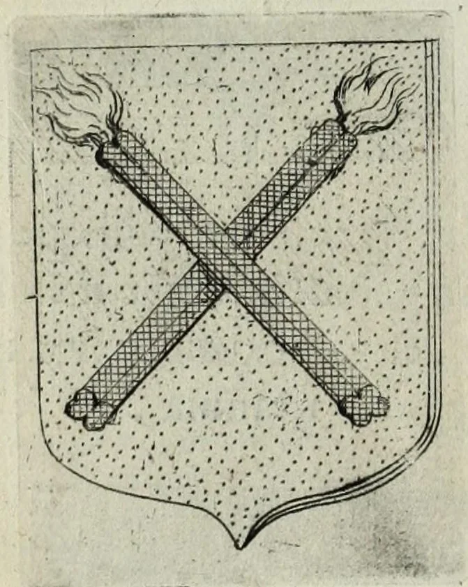 An illustration from Tesserae gentilitiae, 1638, leaf 572