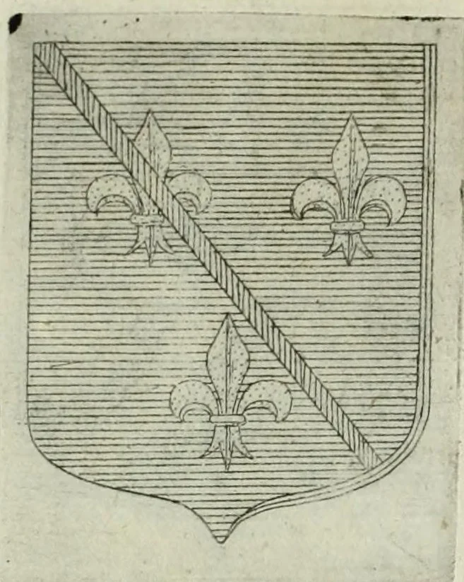 An illustration from Tesserae gentilitiae, 1638, leaf 598