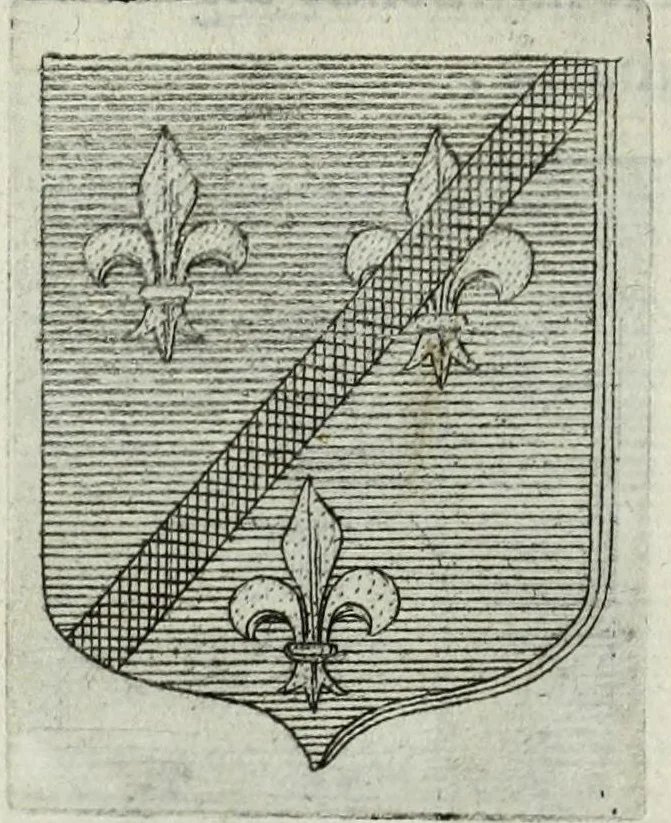 An illustration from Tesserae gentilitiae, 1638, leaf 598