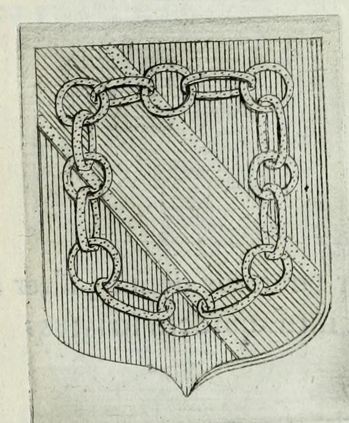 An illustration from Tesserae gentilitiae, 1638, leaf 621