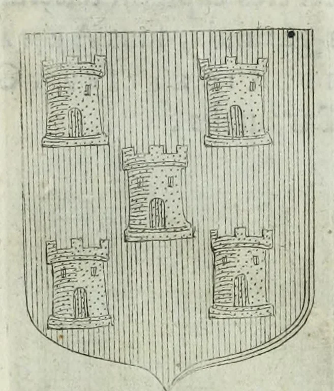 An illustration from Tesserae gentilitiae, 1638, leaf 681