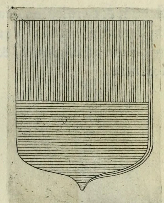 An illustration from Tesserae gentilitiae, 1638, leaf 83