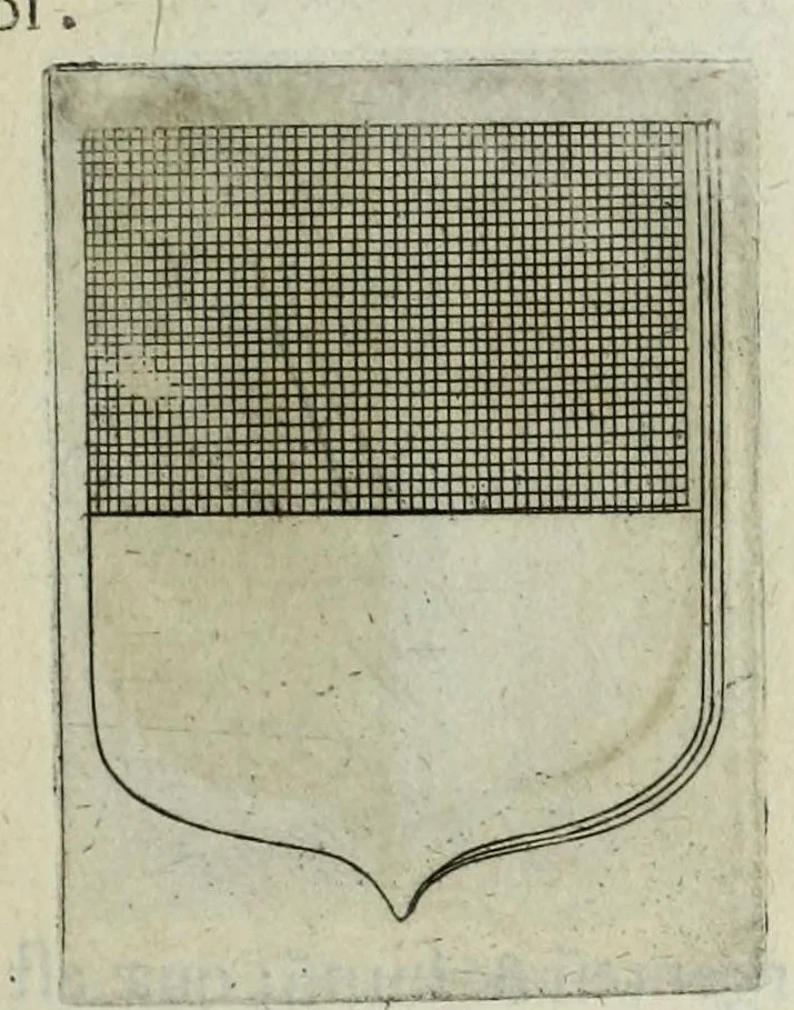 An illustration from Tesserae gentilitiae, 1638, leaf 83