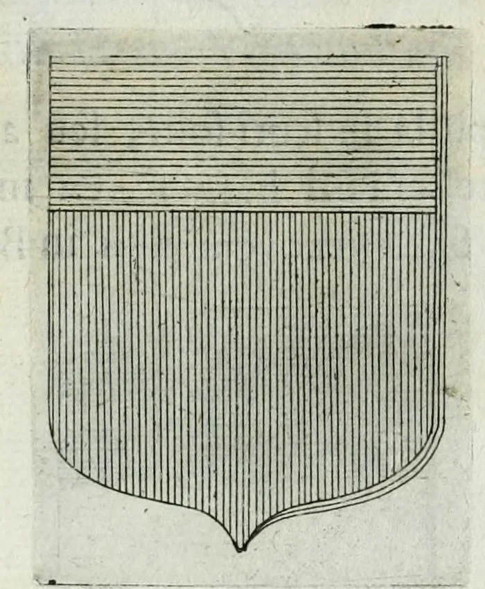 An illustration from Tesserae gentilitiae, 1638, leaf 90