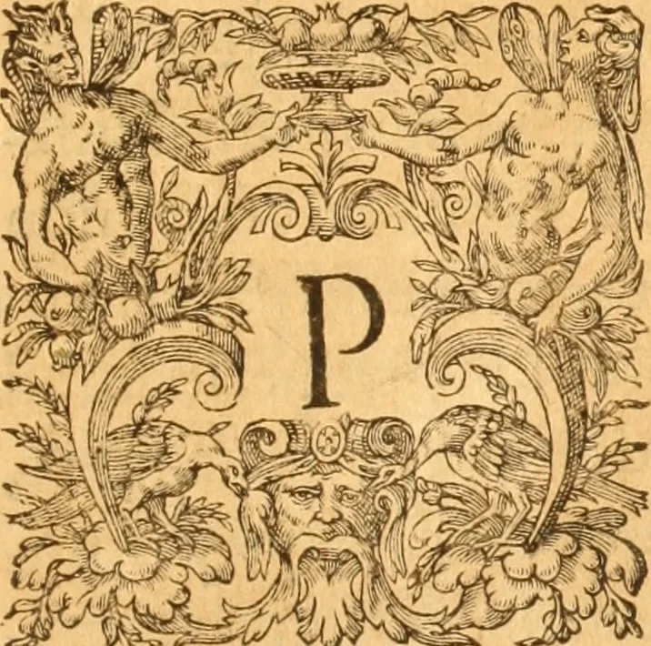 An illustration from Testamentvm Novvm : sive nouum foedus Iesu Christi, D.N. Cuius Graeco contextui respondent interpretationes duae: vna, vetus altera, Theodori Bezae, nunc quartò diligenter ab eo recognita. Eiusdem annotationes, quas itidem hac quarta edit. accuratè recognouit, & accessione non parua locupletauit: Vt docebunt asterisci margini appositi, necnon eius ad lectorem epistolium. Haec quarta editio, propter accessiones non paucas, duos indices nouos habet: quorum prior priori parti, posterior posteriori subiunctus est. Seorsvm edetvr recensio earundem in diuersis Noui Testamenti locis vocum (vulgò concordantiae Novi Testamenti) cui etiam operam multum lectori profuturam idem Theodorus Beza & quidam alij impenderunt, 1588, leaf 10