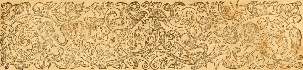 An illustration from Testamentvm Novvm : sive nouum foedus Iesu Christi, D.N. Cuius Graeco contextui respondent interpretationes duae: vna, vetus altera, Theodori Bezae, nunc quartò diligenter ab eo recognita. Eiusdem annotationes, quas itidem hac quarta edit. accuratè recognouit, & accessione non parua locupletauit: Vt docebunt asterisci margini appositi, necnon eius ad lectorem epistolium. Haec quarta editio, propter accessiones non paucas, duos indices nouos habet: quorum prior priori parti, posterior posteriori subiunctus est. Seorsvm edetvr recensio earundem in diuersis Noui Testamenti locis vocum (vulgò concordantiae Novi Testamenti) cui etiam operam multum lectori profuturam idem Theodorus Beza & quidam alij impenderunt, 1588, leaf 1044