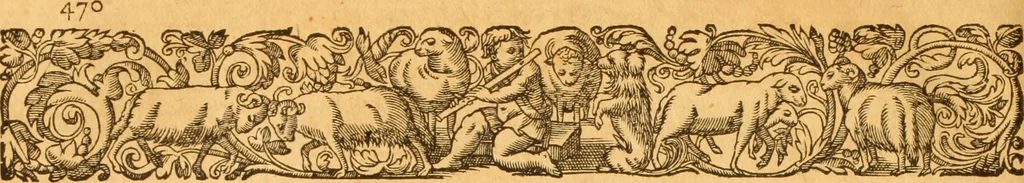 An illustration from Testamentvm Novvm : sive nouum foedus Iesu Christi, D.N. Cuius Graeco contextui respondent interpretationes duae: vna, vetus altera, Theodori Bezae, nunc quartò diligenter ab eo recognita. Eiusdem annotationes, quas itidem hac quarta edit. accuratè recognouit, & accessione non parua locupletauit: Vt docebunt asterisci margini appositi, necnon eius ad lectorem epistolium. Haec quarta editio, propter accessiones non paucas, duos indices nouos habet: quorum prior priori parti, posterior posteriori subiunctus est. Seorsvm edetvr recensio earundem in diuersis Noui Testamenti locis vocum (vulgò concordantiae Novi Testamenti) cui etiam operam multum lectori profuturam idem Theodorus Beza & quidam alij impenderunt, 1588, leaf 1061