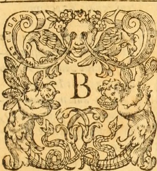 An illustration from Testamentvm Novvm : sive nouum foedus Iesu Christi, D.N. Cuius Graeco contextui respondent interpretationes duae: vna, vetus altera, Theodori Bezae, nunc quartò diligenter ab eo recognita. Eiusdem annotationes, quas itidem hac quarta edit. accuratè recognouit, & accessione non parua locupletauit: Vt docebunt asterisci margini appositi, necnon eius ad lectorem epistolium. Haec quarta editio, propter accessiones non paucas, duos indices nouos habet: quorum prior priori parti, posterior posteriori subiunctus est. Seorsvm edetvr recensio earundem in diuersis Noui Testamenti locis vocum (vulgò concordantiae Novi Testamenti) cui etiam operam multum lectori profuturam idem Theodorus Beza & quidam alij impenderunt, 1588, leaf 20