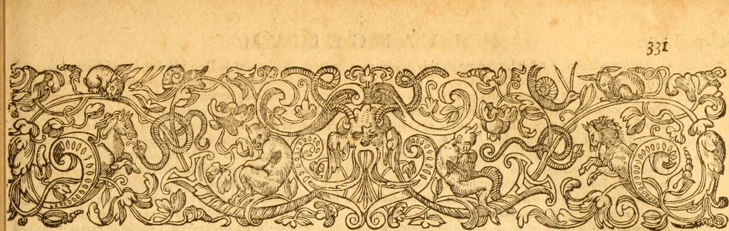An illustration from Testamentvm Novvm : sive nouum foedus Iesu Christi, D.N. Cuius Graeco contextui respondent interpretationes duae: vna, vetus altera, Theodori Bezae, nunc quartò diligenter ab eo recognita. Eiusdem annotationes, quas itidem hac quarta edit. accuratè recognouit, & accessione non parua locupletauit: Vt docebunt asterisci margini appositi, necnon eius ad lectorem epistolium. Haec quarta editio, propter accessiones non paucas, duos indices nouos habet: quorum prior priori parti, posterior posteriori subiunctus est. Seorsvm edetvr recensio earundem in diuersis Noui Testamenti locis vocum (vulgò concordantiae Novi Testamenti) cui etiam operam multum lectori profuturam idem Theodorus Beza & quidam alij impenderunt, 1588, leaf 350