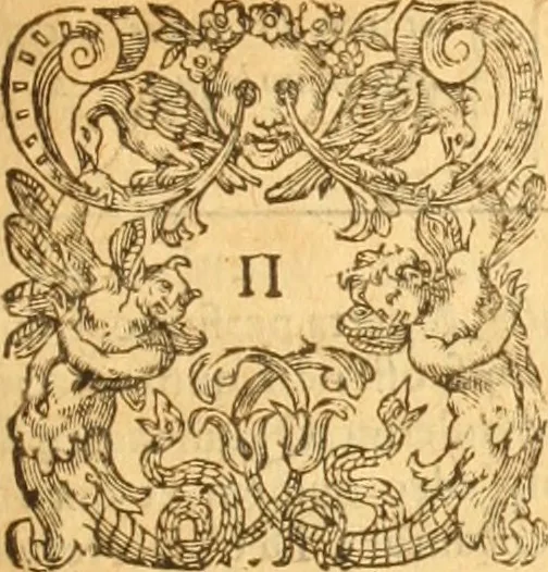 An illustration from Testamentvm Novvm : sive nouum foedus Iesu Christi, D.N. Cuius Graeco contextui respondent interpretationes duae: vna, vetus altera, Theodori Bezae, nunc quartò diligenter ab eo recognita. Eiusdem annotationes, quas itidem hac quarta edit. accuratè recognouit, & accessione non parua locupletauit: Vt docebunt asterisci margini appositi, necnon eius ad lectorem epistolium. Haec quarta editio, propter accessiones non paucas, duos indices nouos habet: quorum prior priori parti, posterior posteriori subiunctus est. Seorsvm edetvr recensio earundem in diuersis Noui Testamenti locis vocum (vulgò concordantiae Novi Testamenti) cui etiam operam multum lectori profuturam idem Theodorus Beza & quidam alij impenderunt, 1588, leaf 892