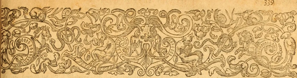 An illustration from Testamentvm Novvm : sive nouum foedus Iesu Christi, D.N. Cuius Graeco contextui respondent interpretationes duae: vna, vetus altera, Theodori Bezae, nunc quartò diligenter ab eo recognita. Eiusdem annotationes, quas itidem hac quarta edit. accuratè recognouit, & accessione non parua locupletauit: Vt docebunt asterisci margini appositi, necnon eius ad lectorem epistolium. Haec quarta editio, propter accessiones non paucas, duos indices nouos habet: quorum prior priori parti, posterior posteriori subiunctus est. Seorsvm edetvr recensio earundem in diuersis Noui Testamenti locis vocum (vulgò concordantiae Novi Testamenti) cui etiam operam multum lectori profuturam idem Theodorus Beza & quidam alij impenderunt, 1588, leaf 930