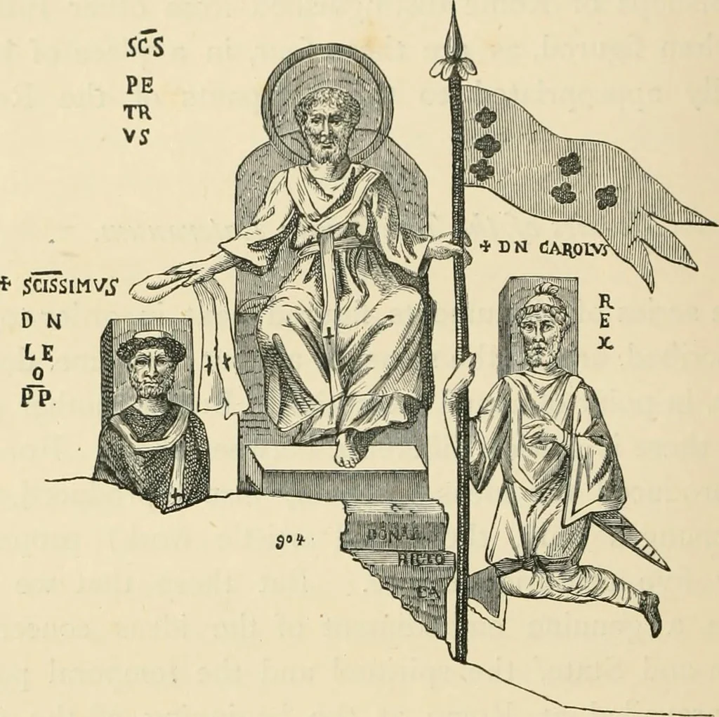 An illustration from The testimony of the catacombs and of other monuments of Christian art : from the second to the eighteenth century, concerning questions of doctrine now disupted in the Church, 1870, leaf 119