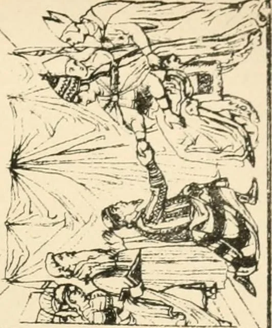 An illustration from The testimony of the catacombs and of other monuments of Christian art : from the second to the eighteenth century, concerning questions of doctrine now disupted in the Church, 1870, leaf 128