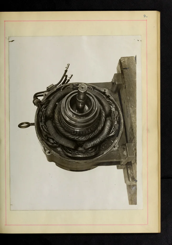 An illustration from Test of an alternating current compensated series motor, 1908, leaf 24