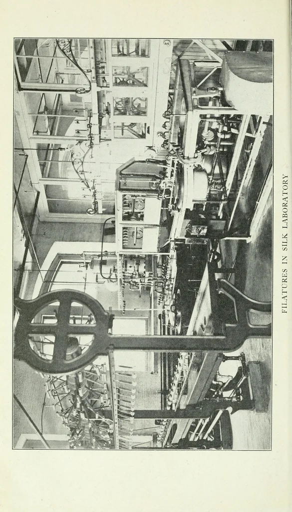 An illustration from Tests analyses and research : instruments and textile storage : useful tables and publications, 1923, leaf 14