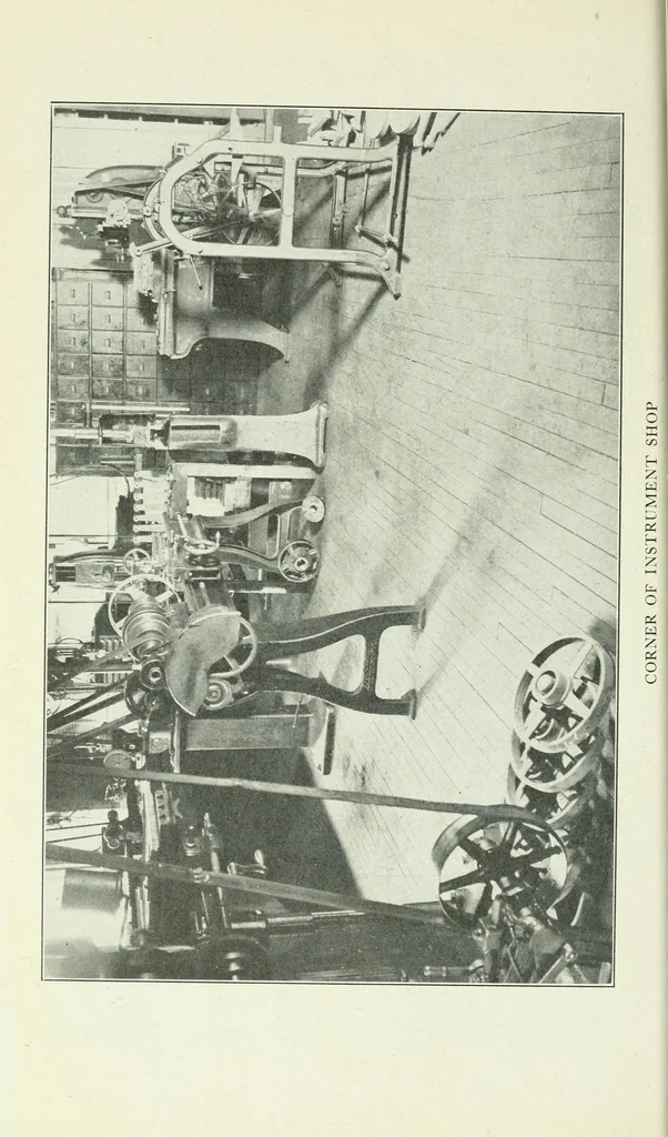 An illustration from Tests analyses and research : instruments and textile storage : useful tables and publications, 1923, leaf 48