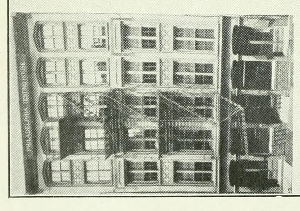 An illustration from Tests analyses and research : instruments and textile storage : useful tables and publications, 1923, leaf 8