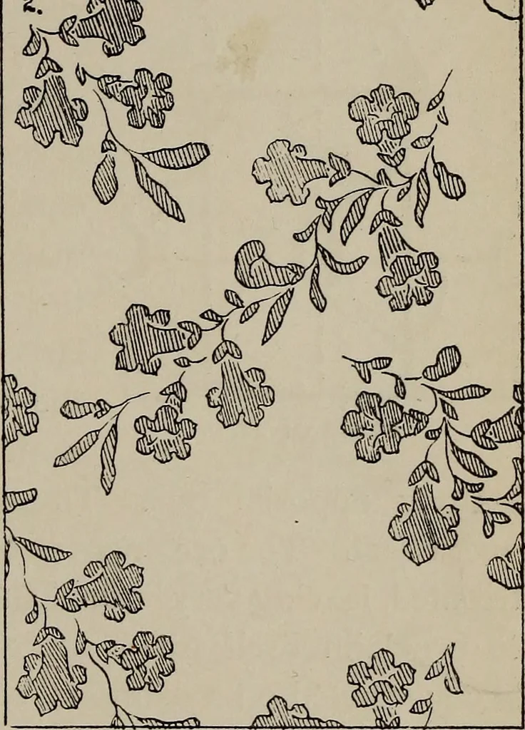 An illustration from A text book dealing with ornamental design for woven fabrics, 1897, leaf 100