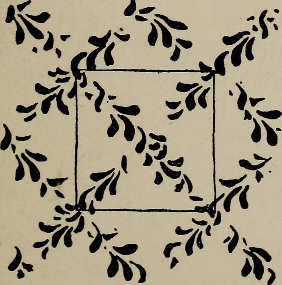 An illustration from A text book dealing with ornamental design for woven fabrics, 1897, leaf 100