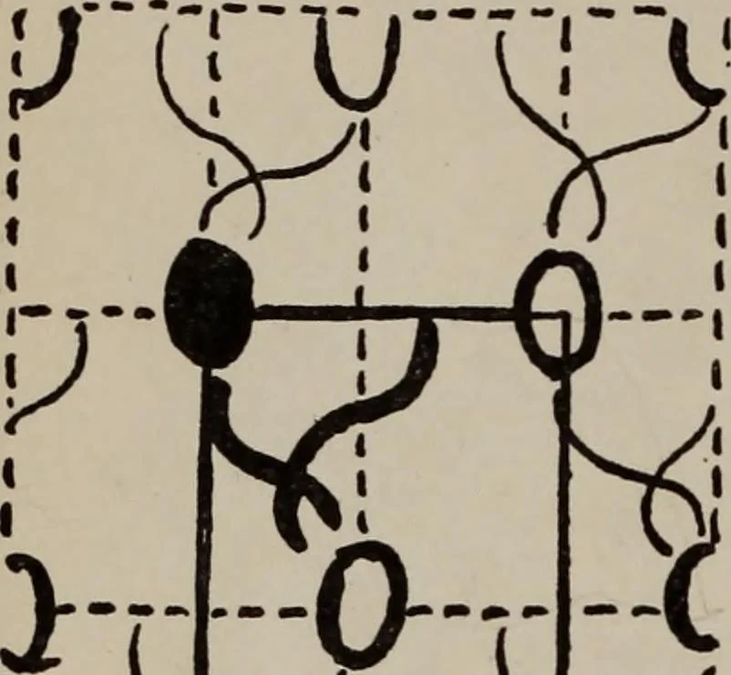 An illustration from A text book dealing with ornamental design for woven fabrics, 1897, leaf 101