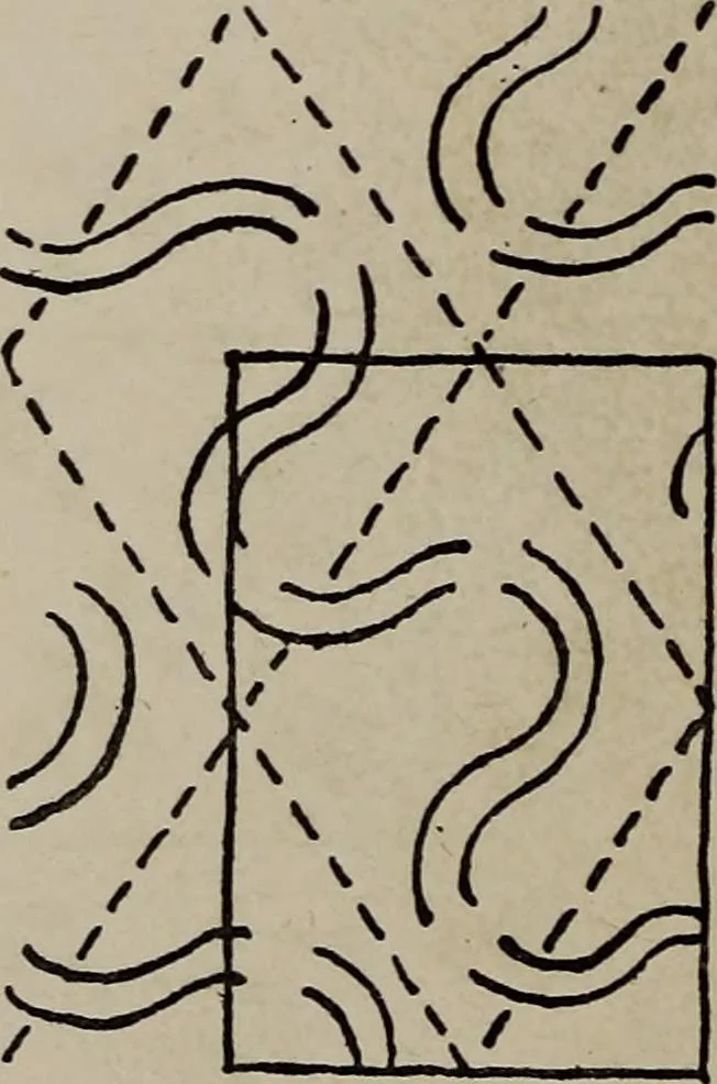 An illustration from A text book dealing with ornamental design for woven fabrics, 1897, leaf 101
