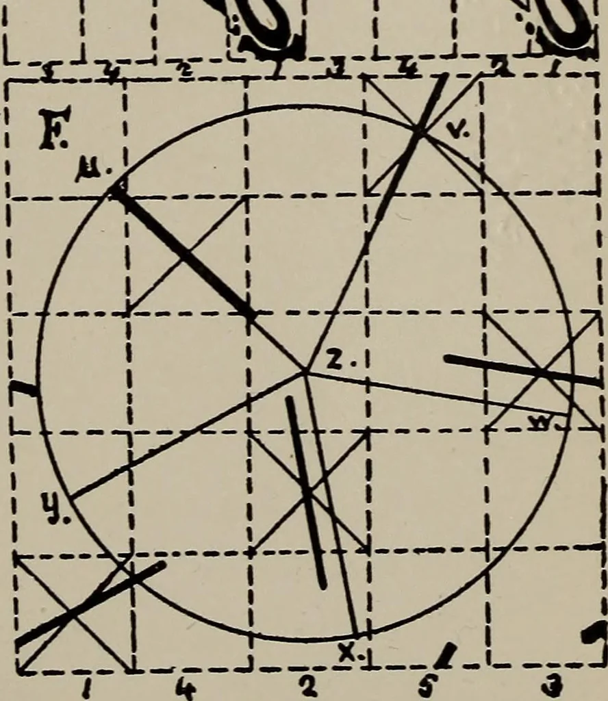 An illustration from A text book dealing with ornamental design for woven fabrics, 1897, leaf 126