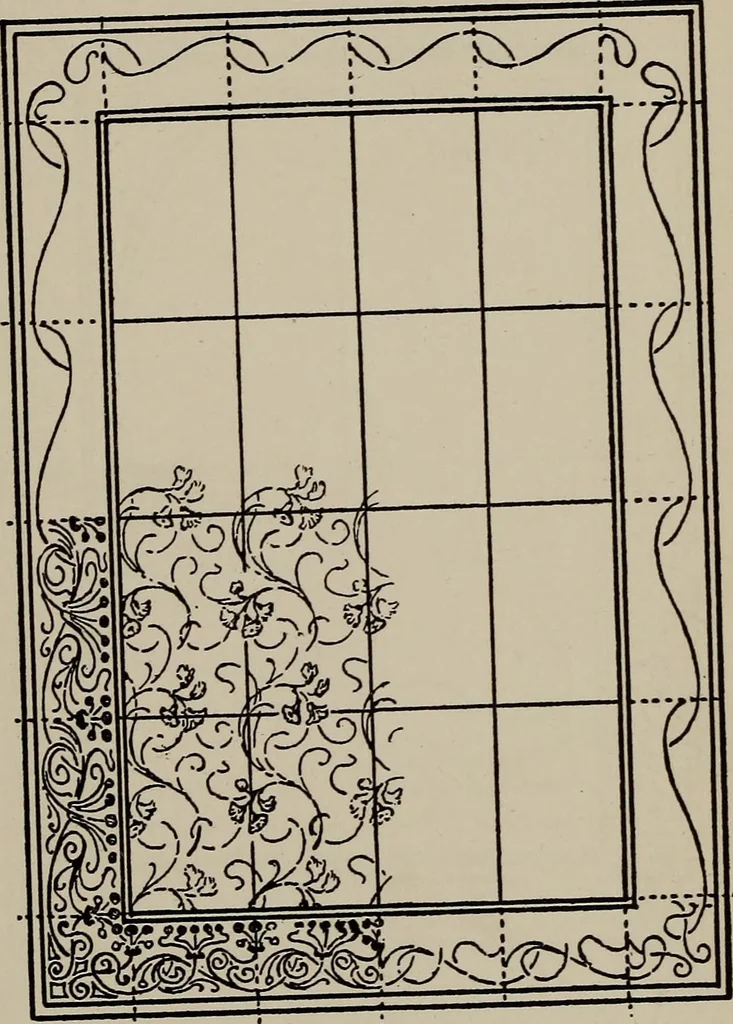 An illustration from A text book dealing with ornamental design for woven fabrics, 1897, leaf 138