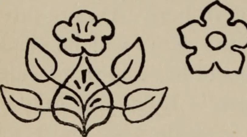 An illustration from A text book dealing with ornamental design for woven fabrics, 1897, leaf 167