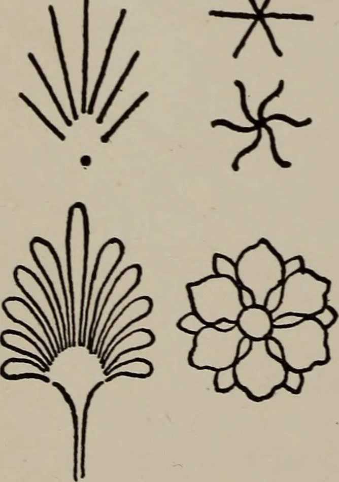An illustration from A text book dealing with ornamental design for woven fabrics, 1897, leaf 169
