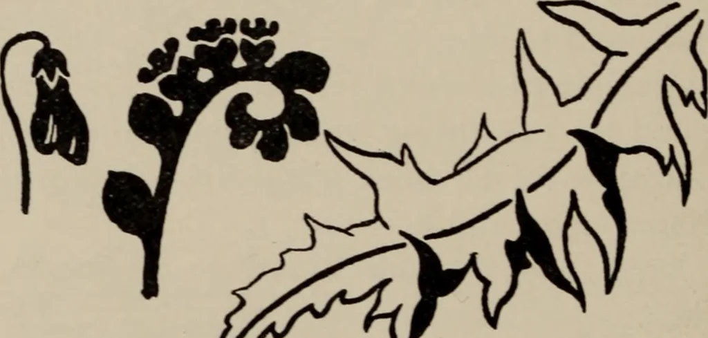 An illustration from A text book dealing with ornamental design for woven fabrics, 1897, leaf 171