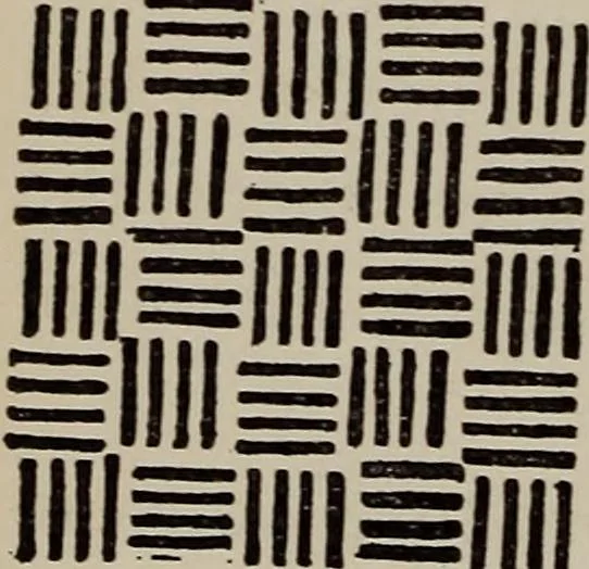An illustration from A text book dealing with ornamental design for woven fabrics, 1897, leaf 175