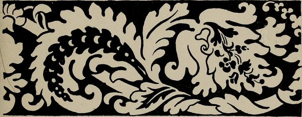 An illustration from A text book dealing with ornamental design for woven fabrics, 1897, leaf 230