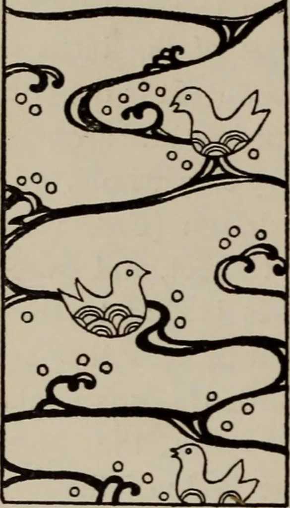 An illustration from A text book dealing with ornamental design for woven fabrics, 1897, leaf 249