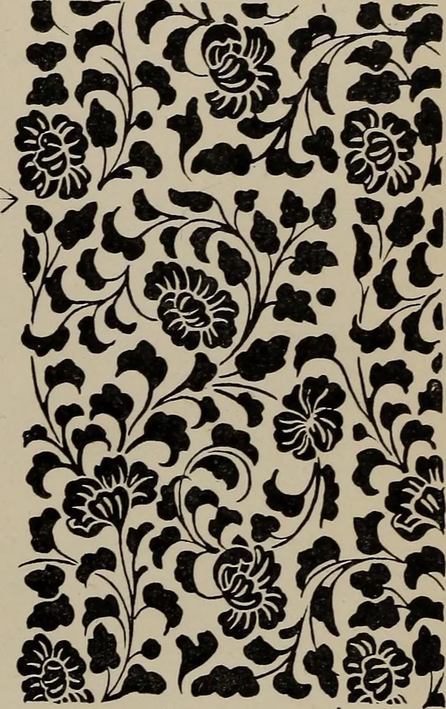 An illustration from A text book dealing with ornamental design for woven fabrics, 1897, leaf 64