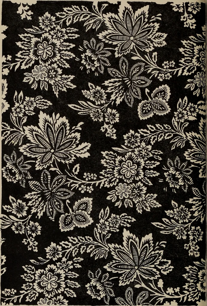 An illustration from A text book dealing with ornamental design for woven fabrics, 1897, leaf 71