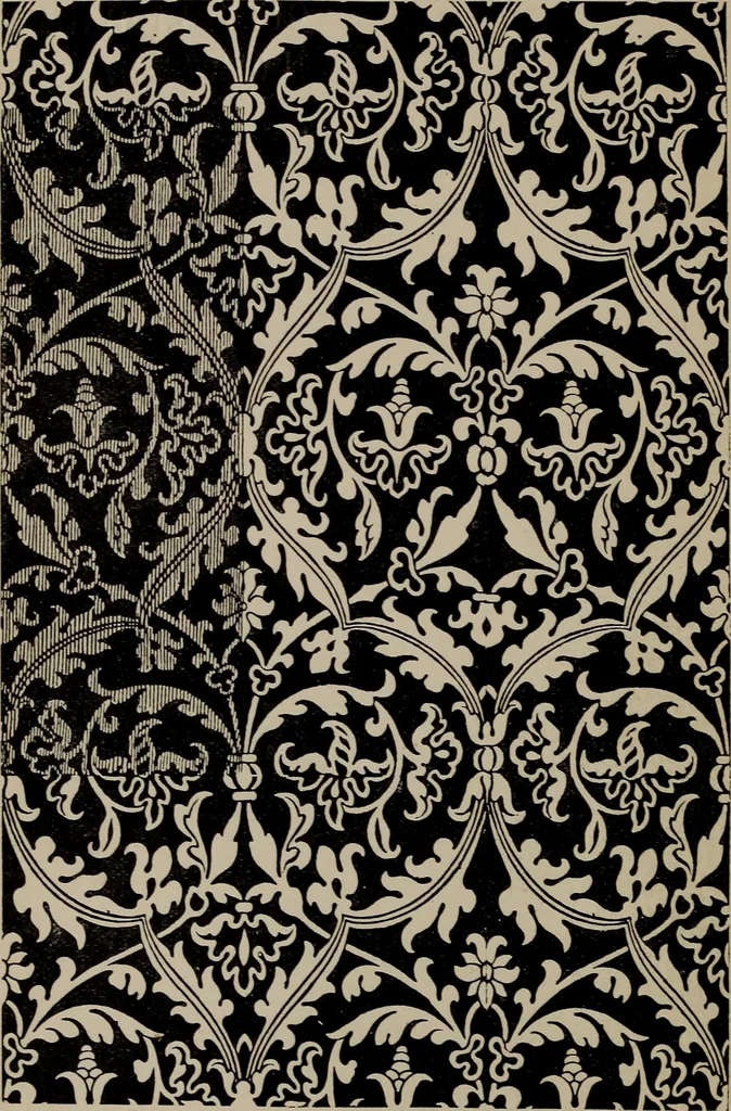 An illustration from A text book dealing with ornamental design for woven fabrics, 1897, leaf 77