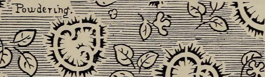 An illustration from A text book dealing with ornamental design for woven fabrics, 1897, leaf 98