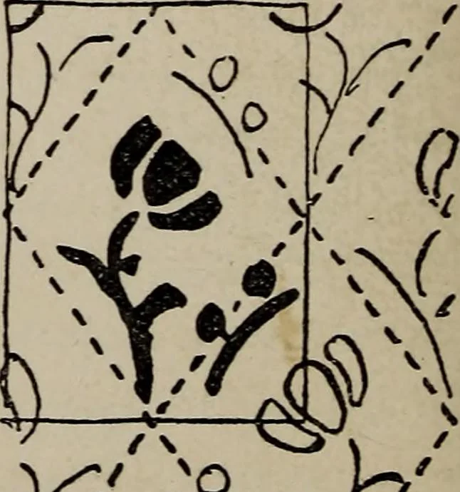 An illustration from A text book dealing with ornamental design for woven fabrics, 1897, leaf 99