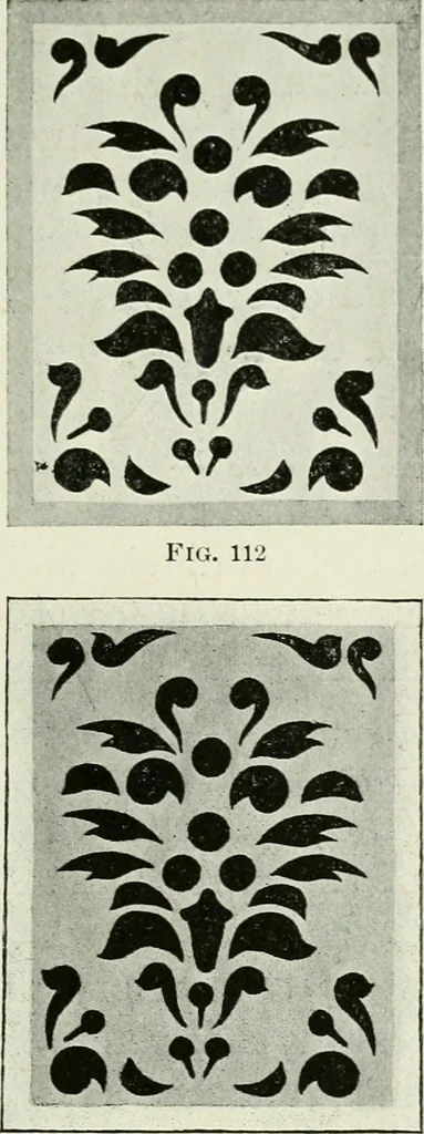 An illustration from A text-book of design, 1912, leaf 116
