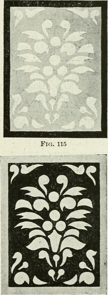 An illustration from A text-book of design, 1912, leaf 116