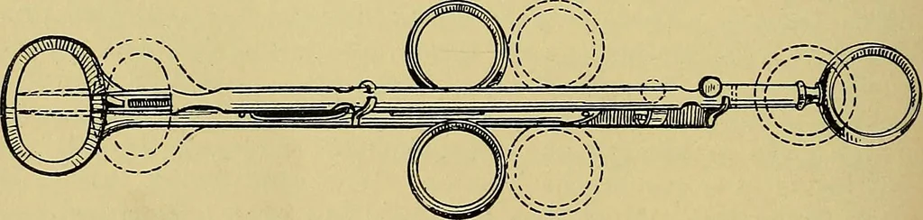 An illustration from A text-book of diseases of the nose and throat, 1904, leaf 413