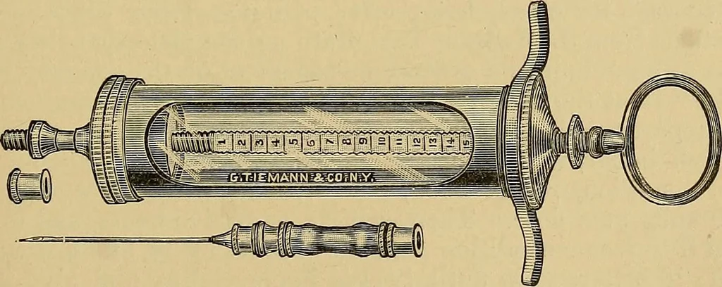 An illustration from A text-book of diseases of the nose and throat, 1904, leaf 448