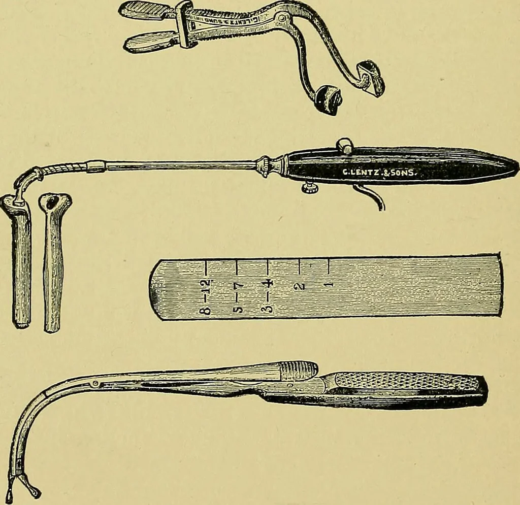 An illustration from A text-book of diseases of the nose and throat, 1904, leaf 627