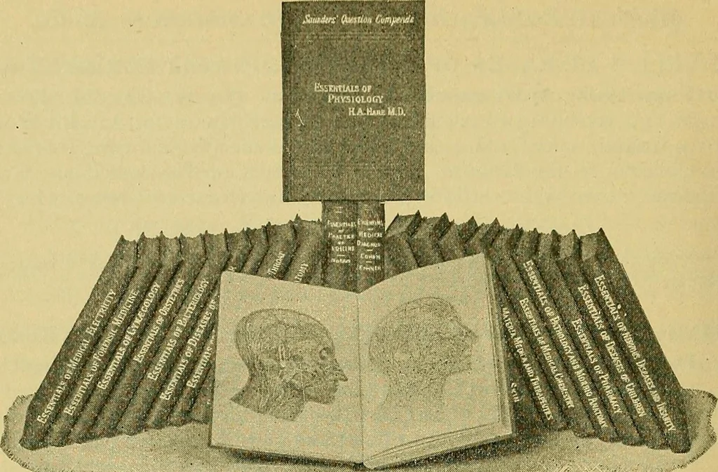 An illustration from A text-book of diseases of the nose and throat, 1904, leaf 703