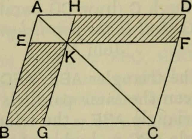 An illustration from Text-book of Euclid's elements for the use of schools : books I - VI and XI, 1900, leaf 101