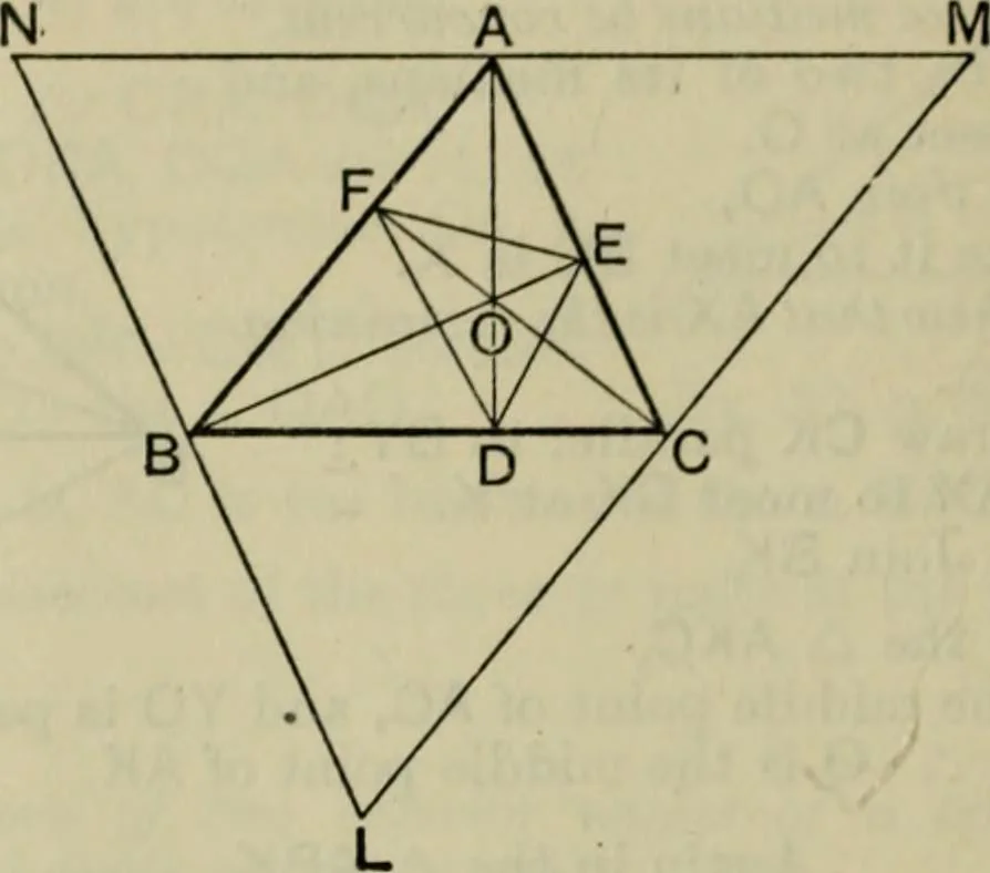 An illustration from Text-book of Euclid's elements for the use of schools : books I - VI and XI, 1900, leaf 133